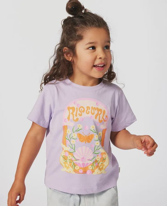 Rainbow Tropics Art Tee- Kids