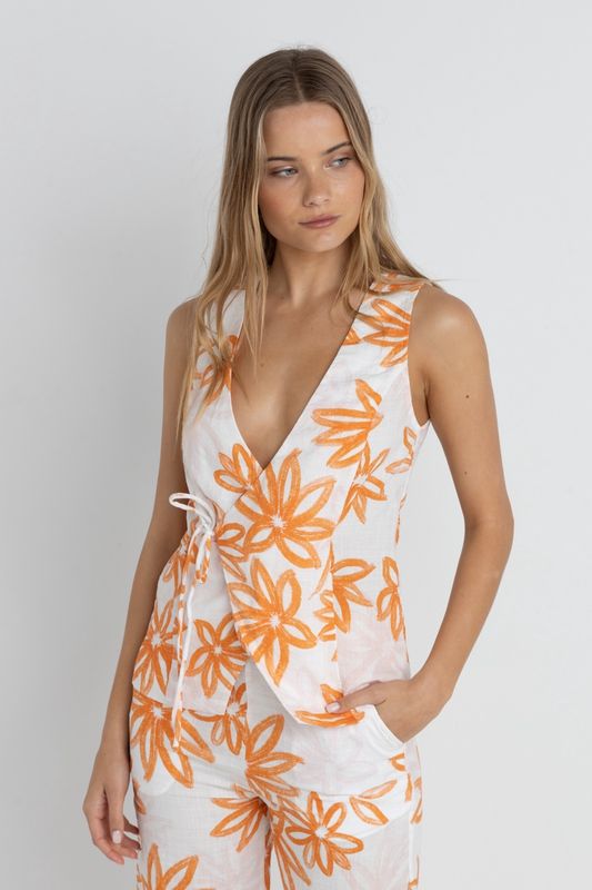 Sanctuary Floral Vest