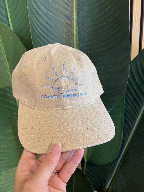Sun &amp; Wave Dad Cap