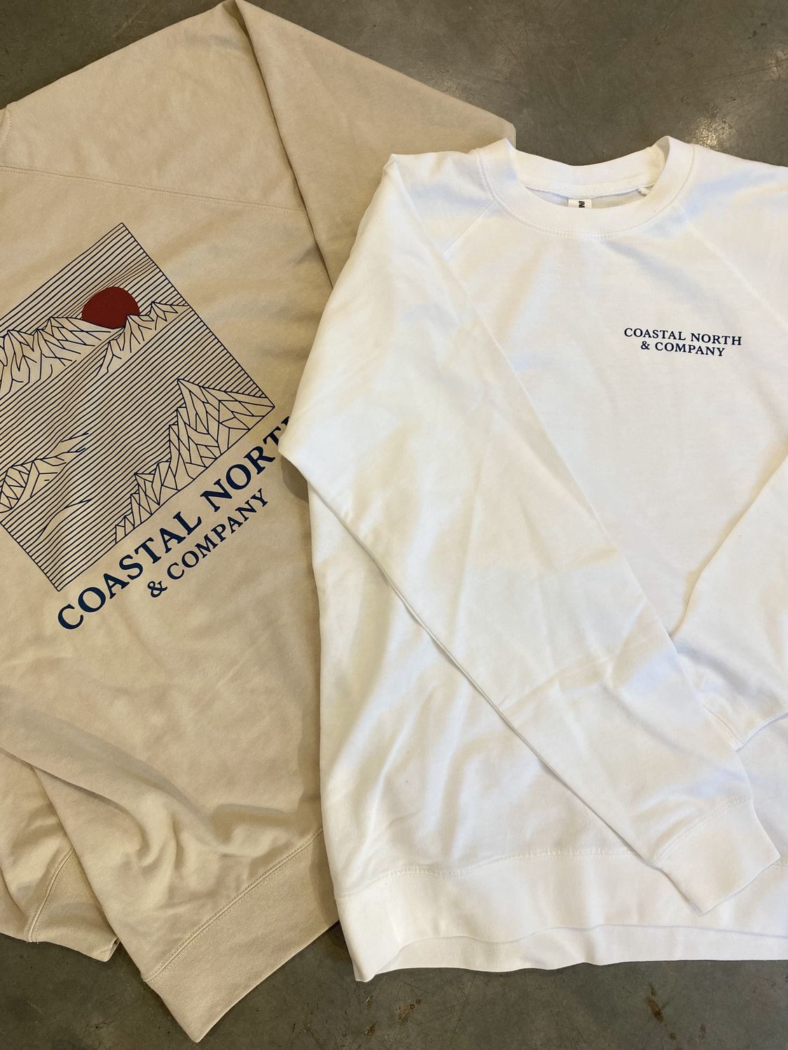 Mountain Geo Scape Crewneck