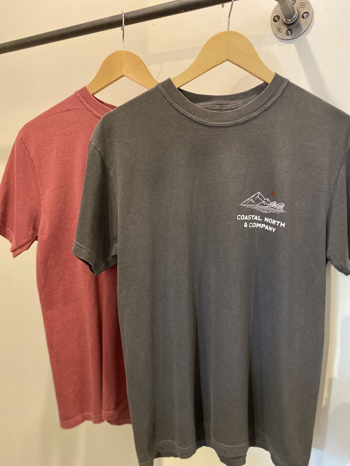 Coastal North Classic Tee- Pepper