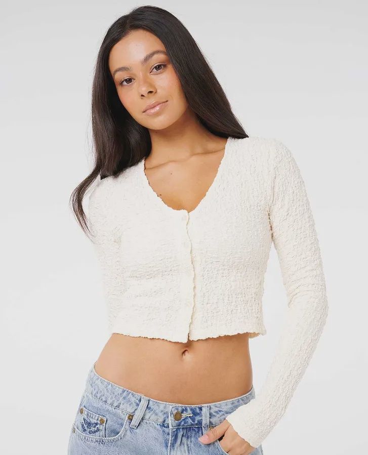 Sunset Luau Textured LS Shirt