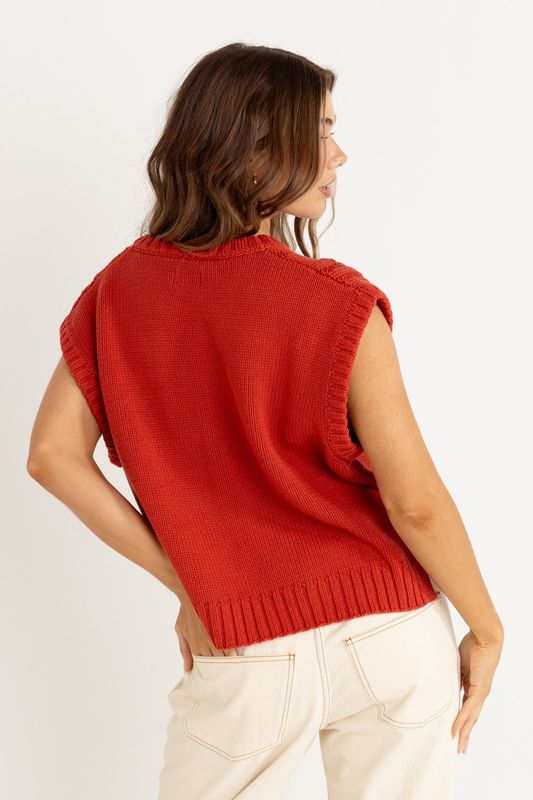 Stanley Cable Knit Vest