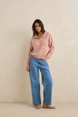 Quinn Zip Knit