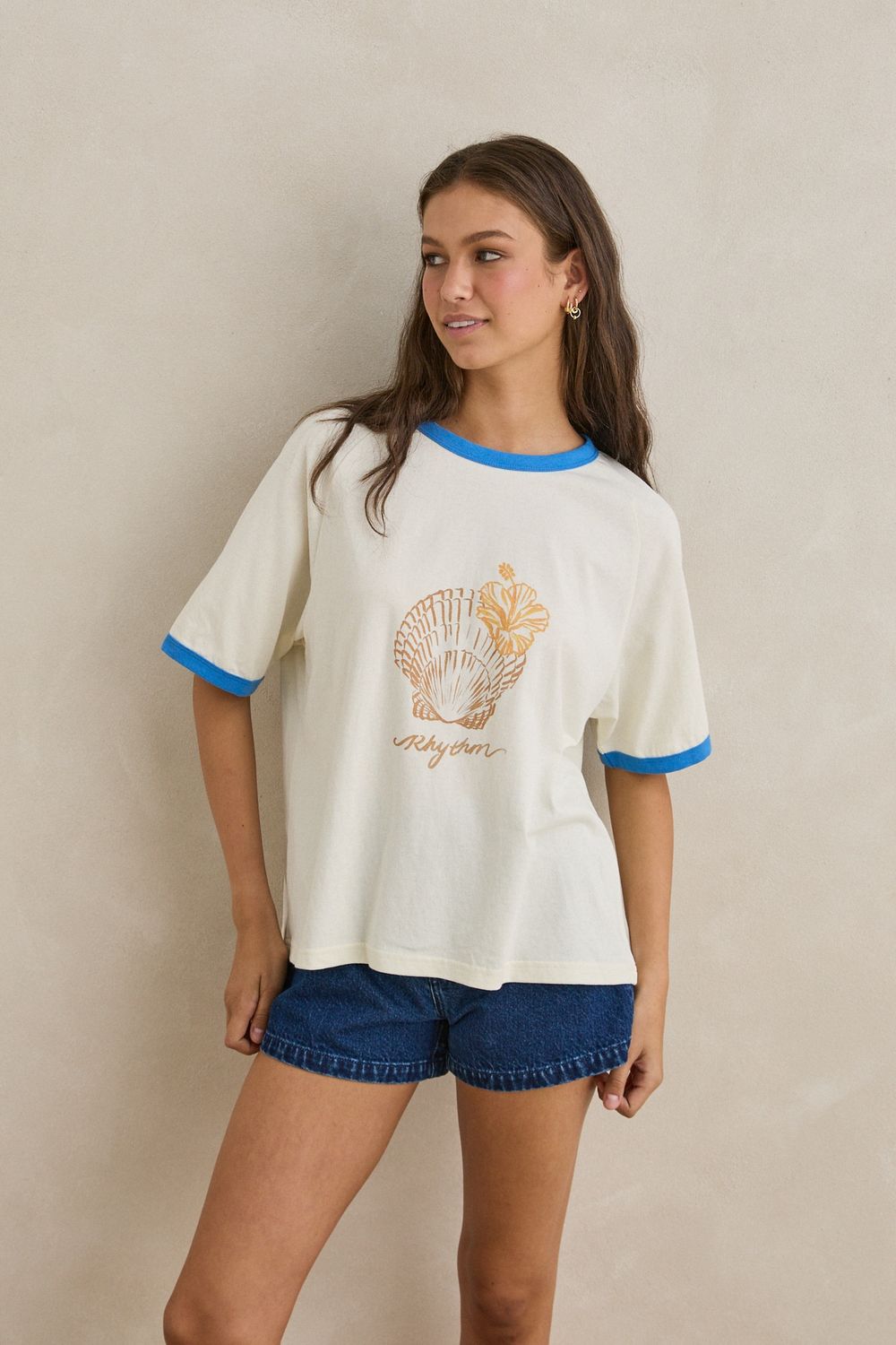 Sunrise Seashell Tee