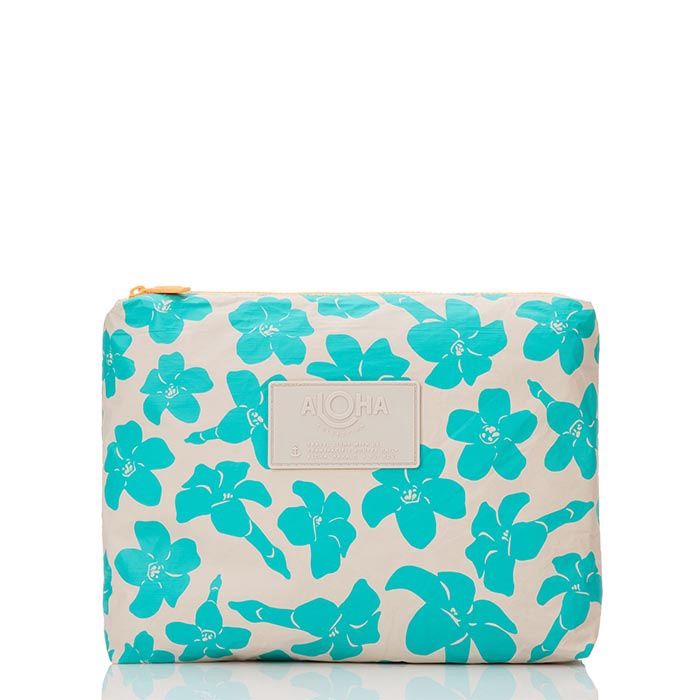 Mid Pouch Puakenikeni - Mid Blue Lagoon