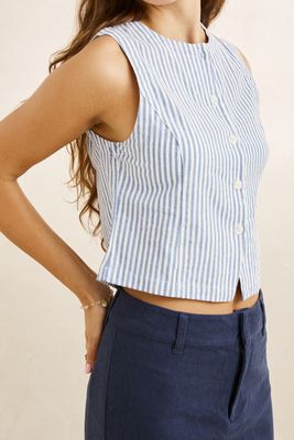 Vista Stripe Vest