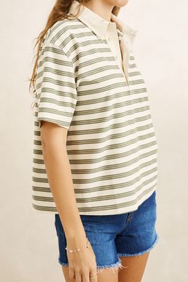 Vintage Stripe Rugby S/S Tee