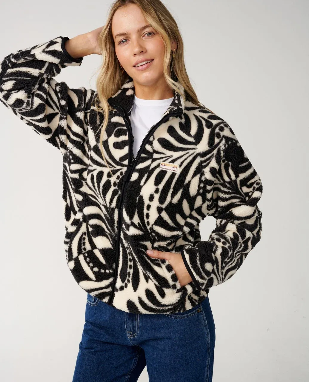 Party Wave Polar Fleece