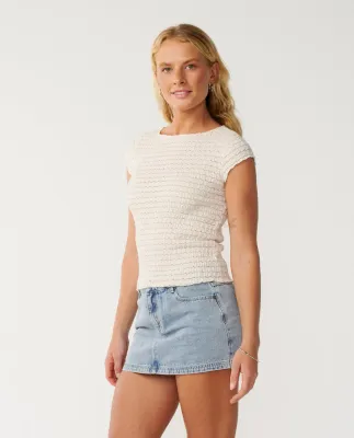 Bossa Nova Textured SS Tee
