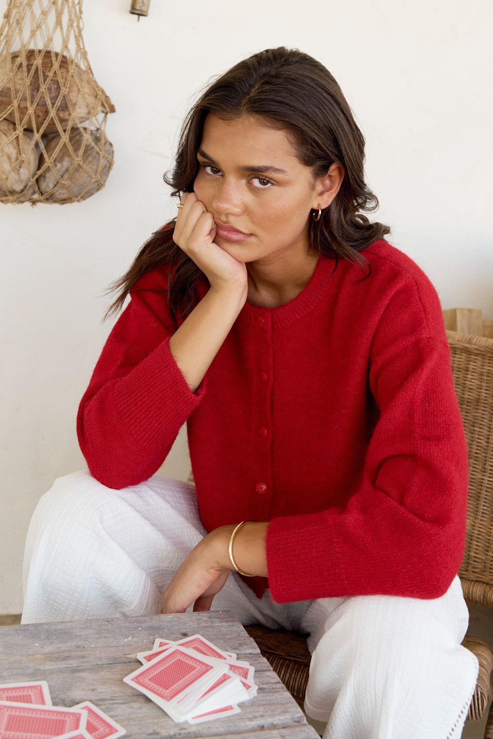 Estelle fluffy cardigan