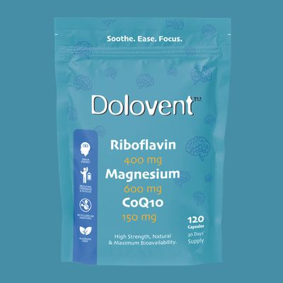 Dolovent : Nootropic for Brain Health: Reduces Aura and Pain