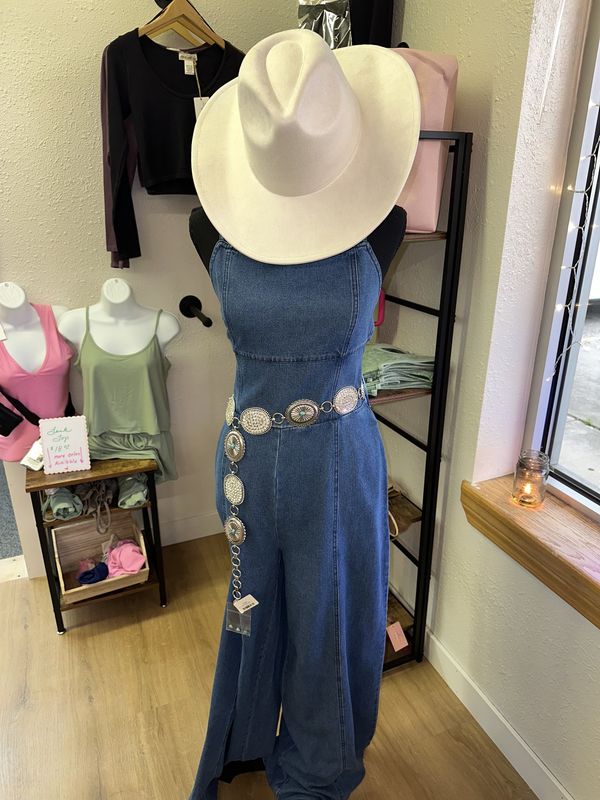 Vegan Suede Cowboy Hat