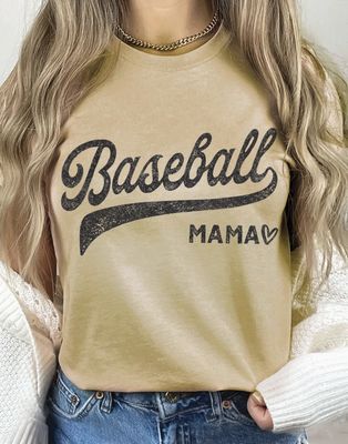 Baseball Mama Vintage T-shirt
