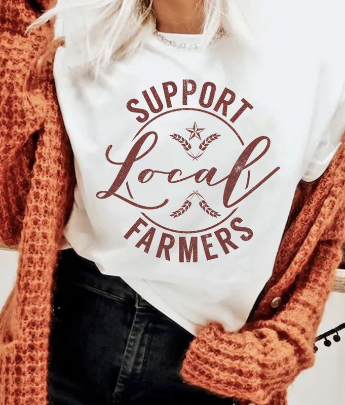 Support Local Farmers T-Shirt