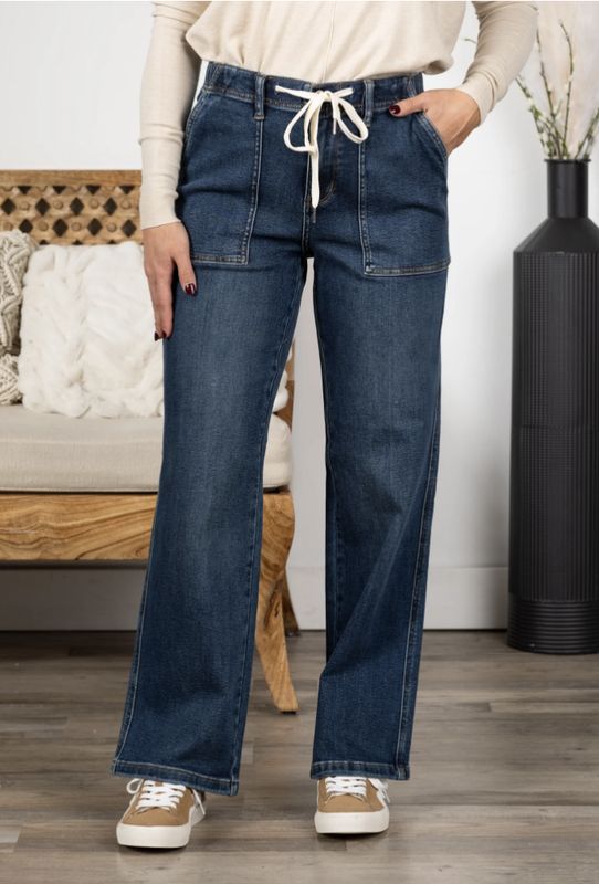 Judy Blue Wide Leg Jogger