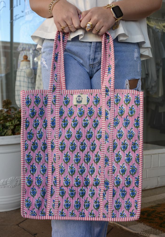 Heart of Grace Georgia Quilted Tote Bag