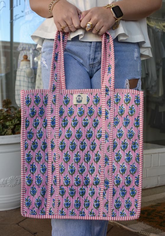 Heart of Grace Georgia Quilted Tote Bag