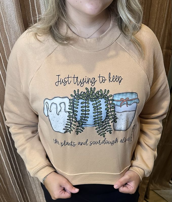 Plants and Sourdough Sweatshirt