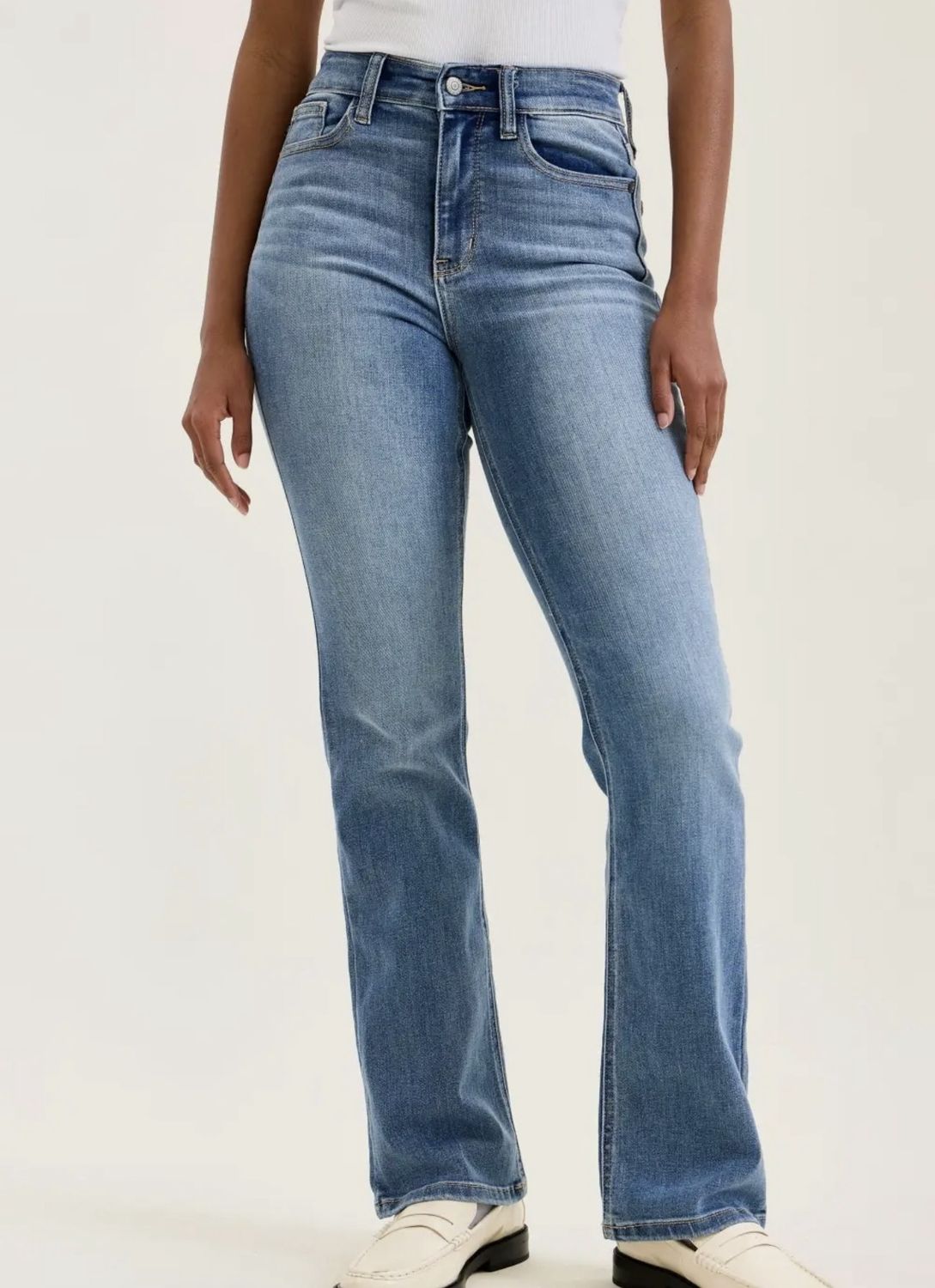 Judy Blue High Waist Classic Contrast Bootcut