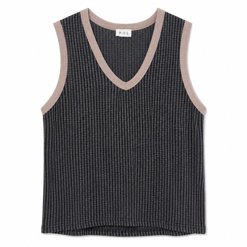 Black and Tan Tank
