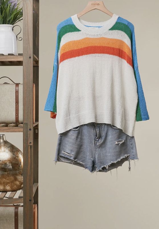Rainbow Sweater top