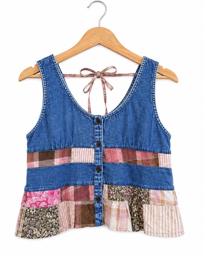 Young Threads Denim Tank