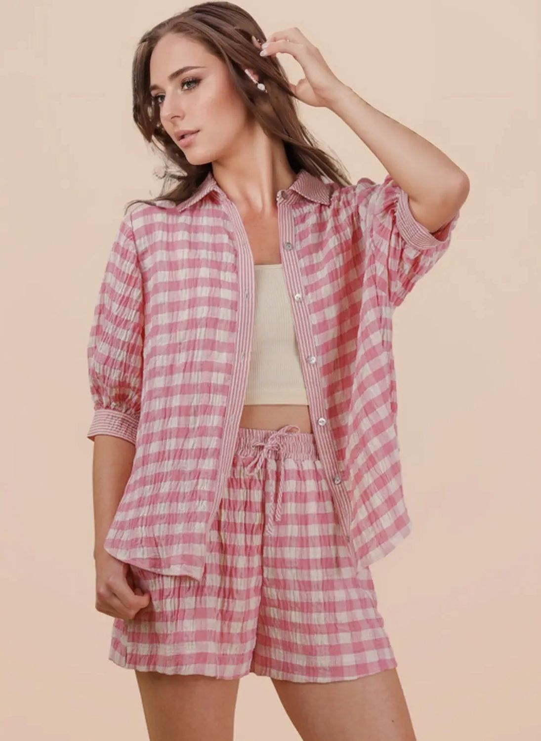 Checkered Shorts