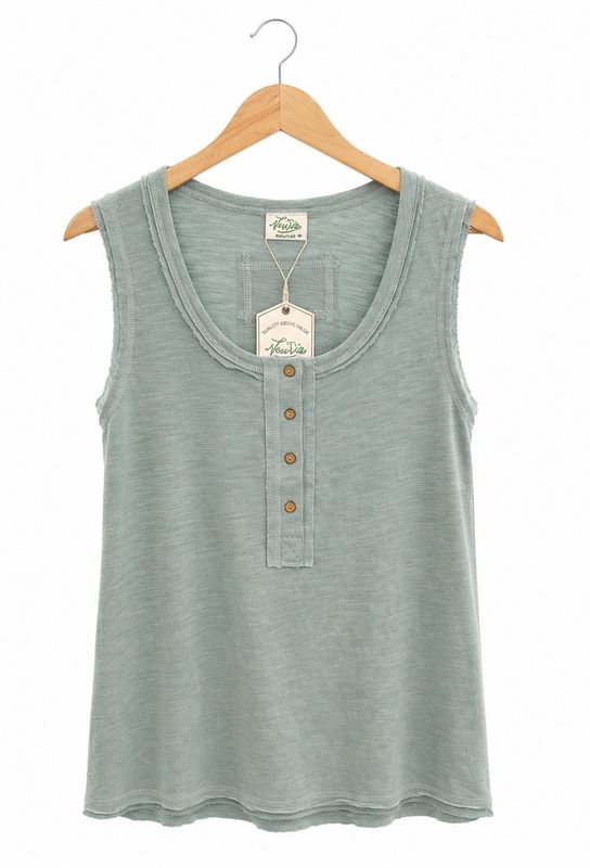 Solid Knit Sleeveless Comfy Top