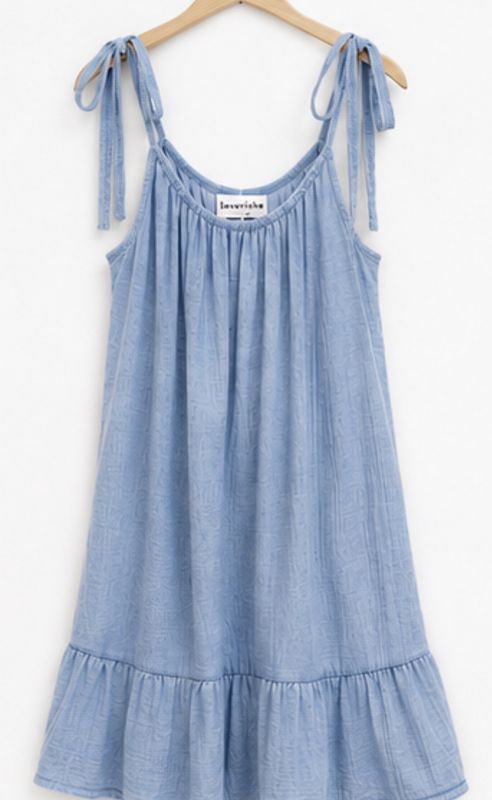 Gauze Tie Strap Dress