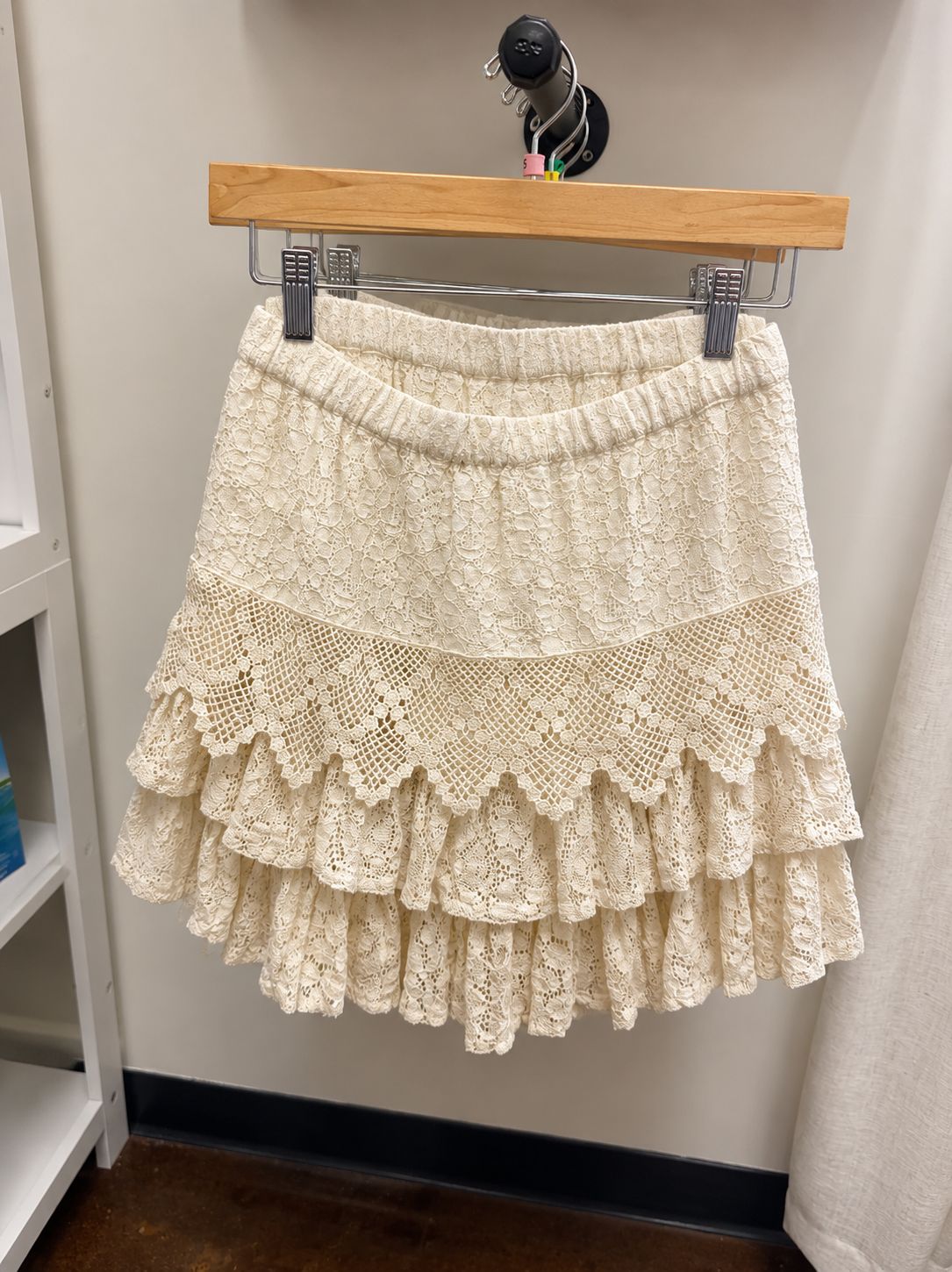 Young Threads Ivory Skort