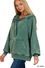 Zenana Quarter Zip Hoodie with Kangaroo Pocket