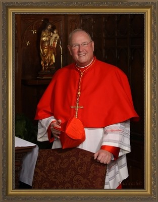 Cardinal  Timothy Dolan Portrait