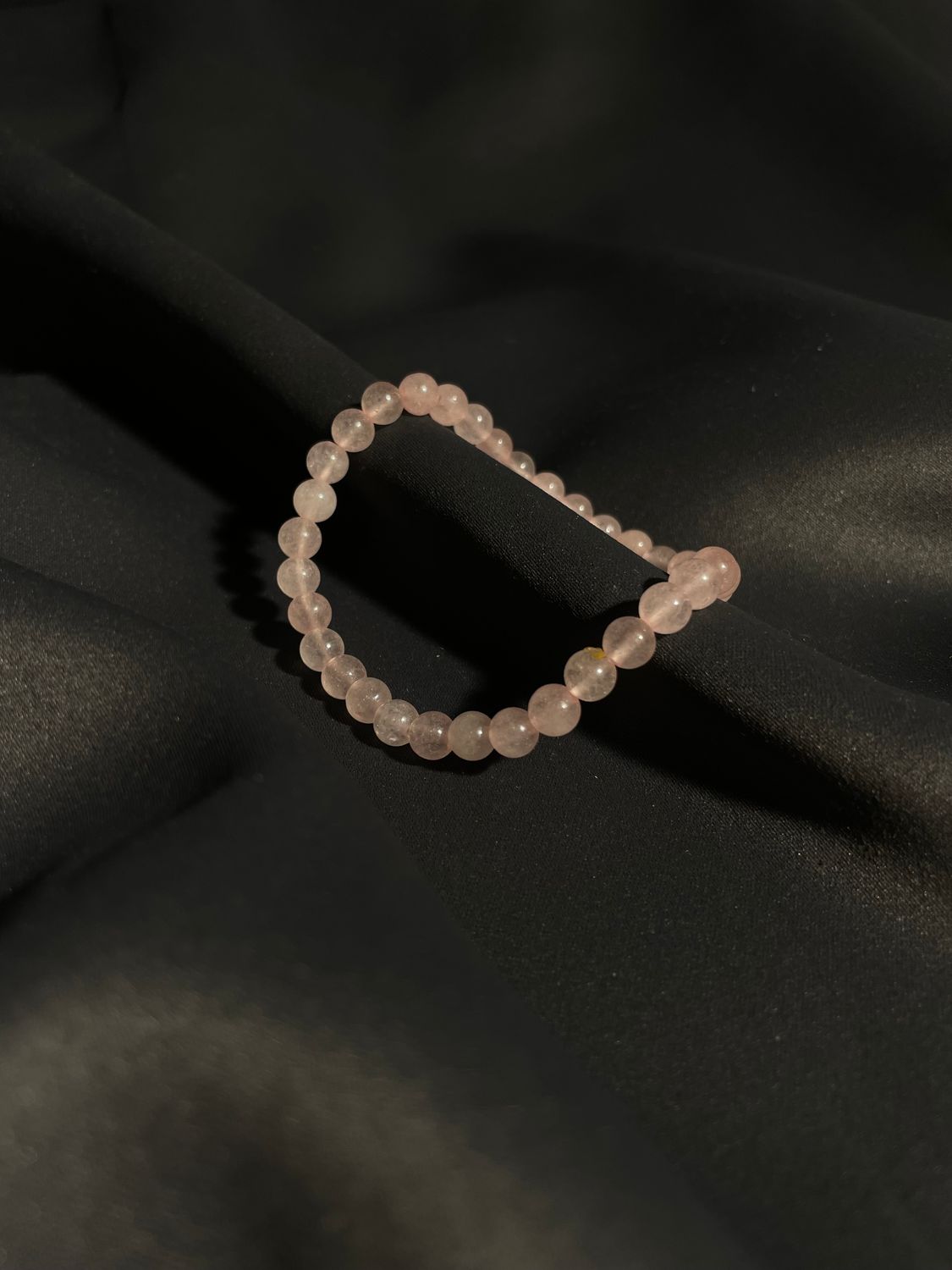 Roze kvarc narukvica 6mm