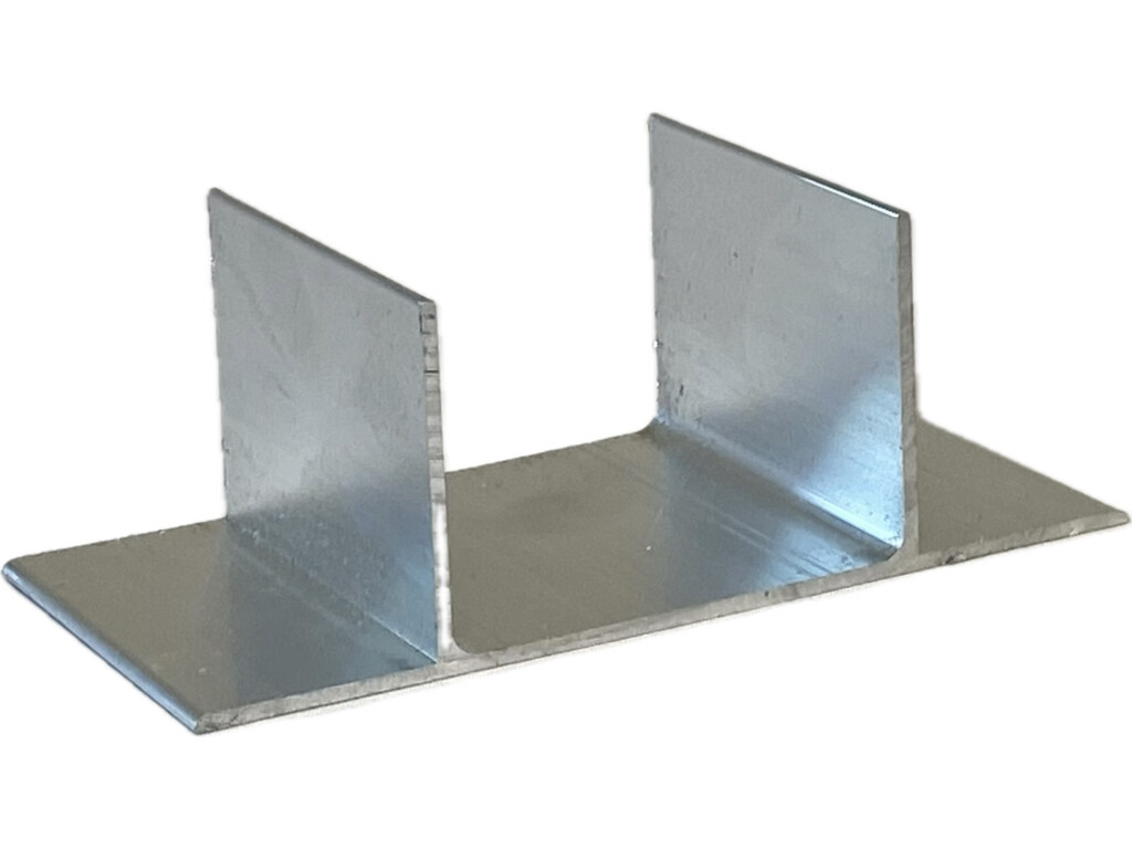 WWD Post Bottom Flanged Brackets Mill