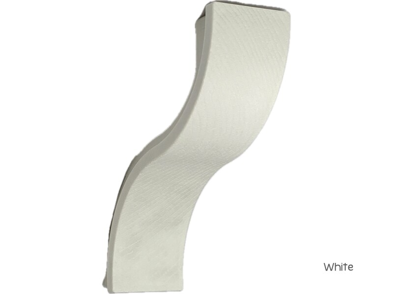 2" X 6" Scallop Endcap