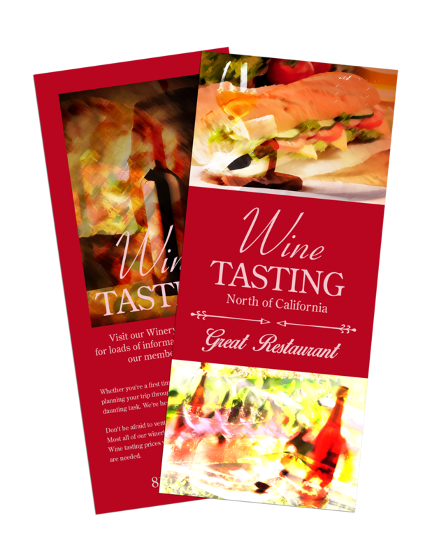 4&quot; X 9&quot; 16PT Rack Cards with Spot UV both sides,   15000 - 4/4