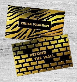 5&quot; X 7&quot; 16PT Suede Postcards w/ Raised Foil on Front only,   100 - 5/0