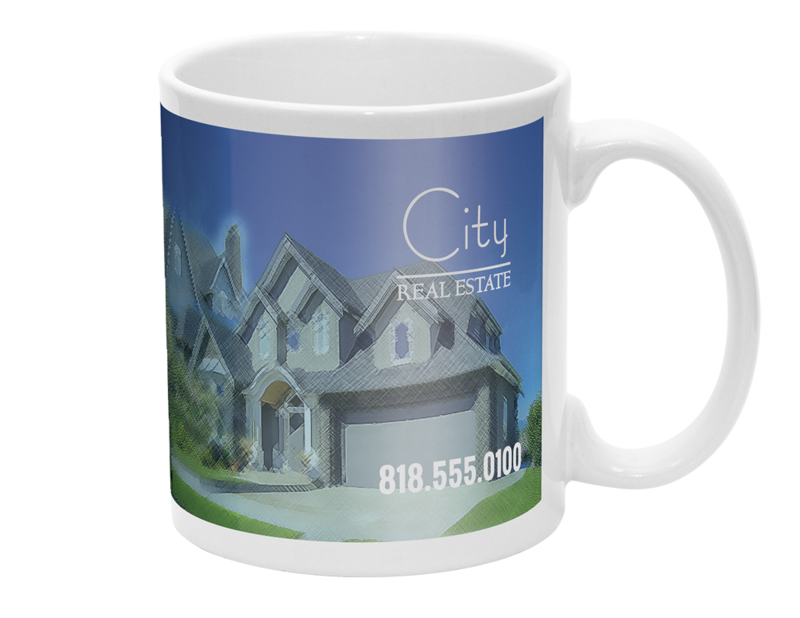 Ceramic Mug, 11oz with wraparound image