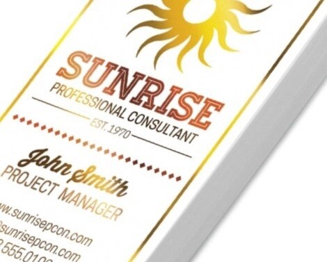 2.5&quot; X 3.5&quot; 16PT Trading Cards w/ Inline Foil w/ UV, 2500 - 5/5