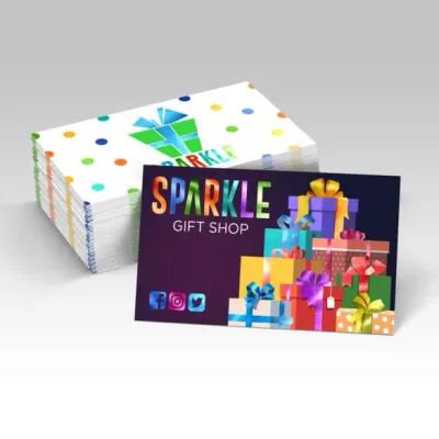 Inline Foil Business Cards