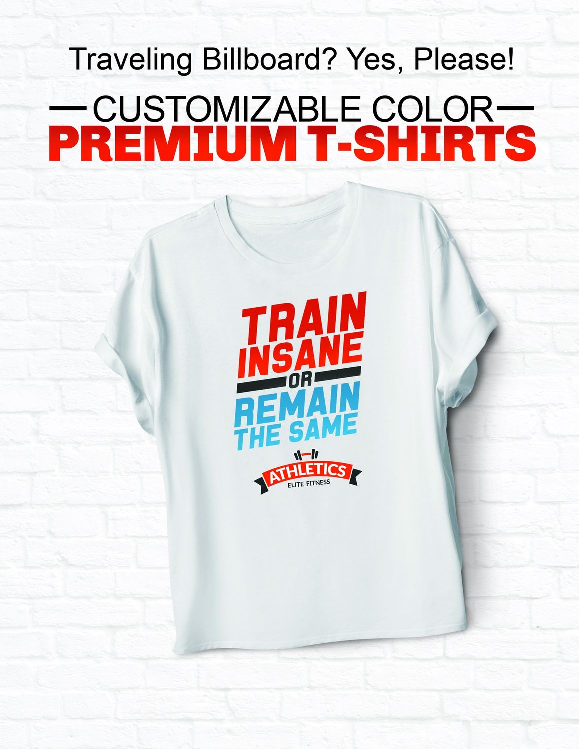 Silkscreen Printed Shirts, 6 Color, (min qty = 25)