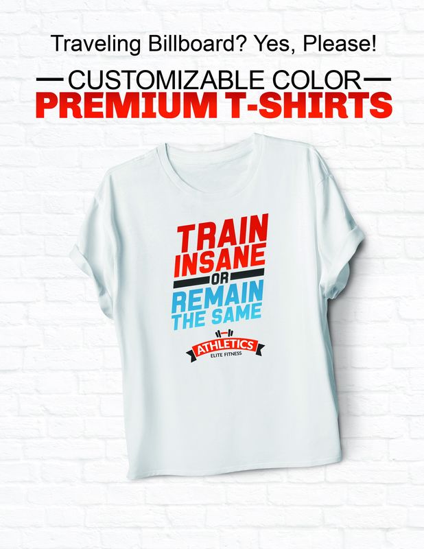 Silkscreen Printed Shirts, 6 Color, (min qty = 25)