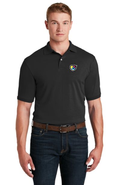 Gildan Dry-Blend Jersey Knit Polo (Unisex), 5-color Threads