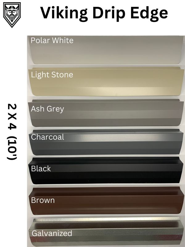 DRIP EDGE "D STYLE"  X 10'