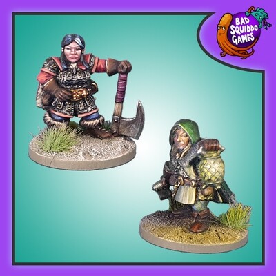 Dwarf Captain and Thief (2)
