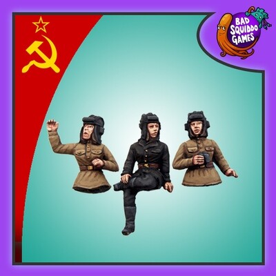 Female Soviet Tank Commanders (3)
