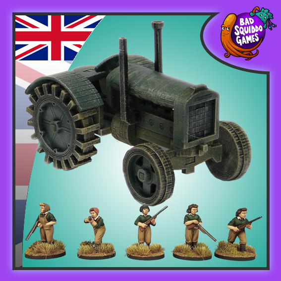 RAF Tractor &amp; Land Army (Shotguns)