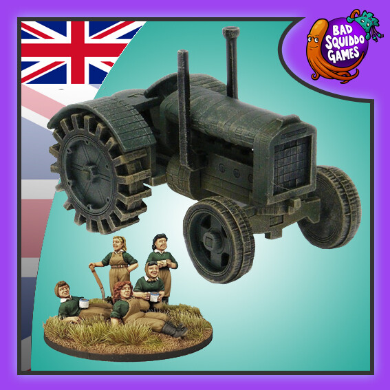 RAF Tractor &amp; Land Army (Picnic)