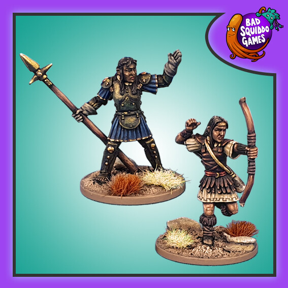 Amazon Archer &amp; Spearwoman